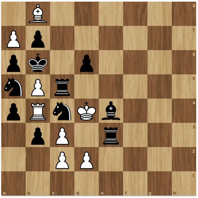 Chess Game #8: Checkmate In 1 Move, Black To Play