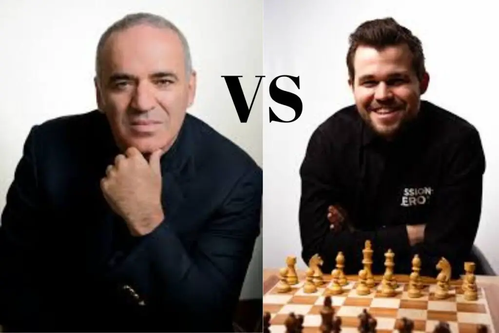 Magnus Carlsen Vs. Kasparov 