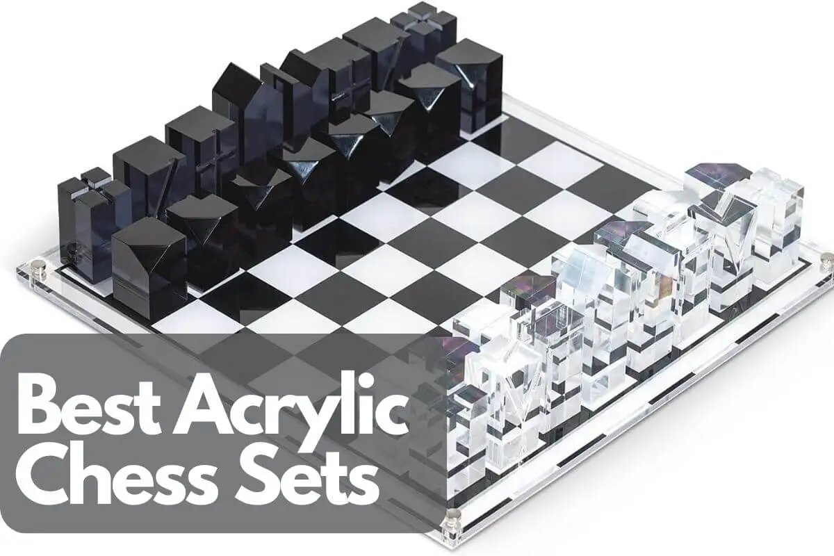 Top 5 Best Acrylic Chess Sets – Maroon Chess